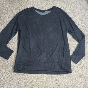 32 Degrees Charcoal Crew Neck Top